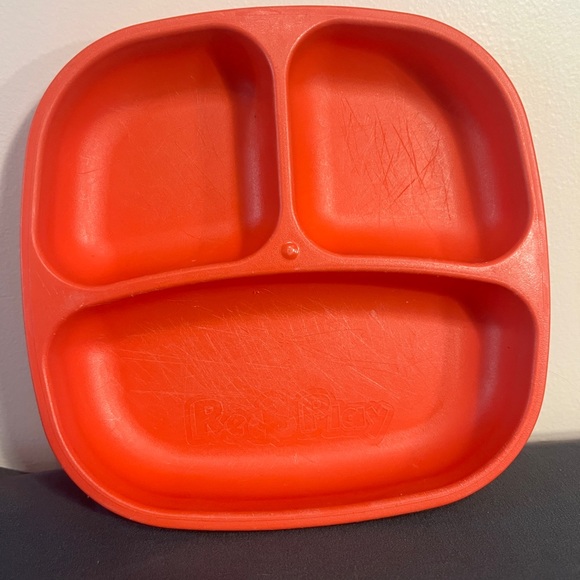 REPLAY Divided Deep Baby Toddler Plates Recycled Eco Friendly BPA Free 8 Plates - Picture 7 of 9